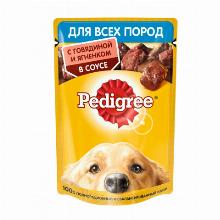 КОРМ ДЛЯ СОБАК pedigree ГОВЯДИНА И ЯГНЕНОК 85 Г