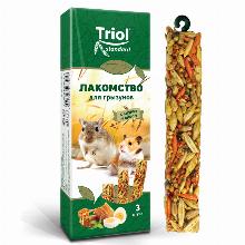 ЛАКОМСТВА ДЛЯ ГРЫЗУНОВ triol С МЕДОМ И ЯЙЦОМ 3 ШТ 80 Г