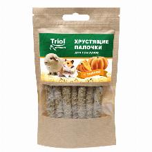 ЛАКОМСТВА ДЛЯ ГРЫЗУНОВ triol ХРУСТЯЩИЕ ПАЛОЧКИ С ТЫКВОЙ 30 Г