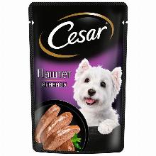 КОРМ ДЛЯ СОБАК cesar ПАШТЕТ С ЯГНЕНКОМ 80 Г